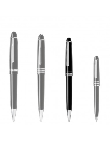 Montblanc Stylo bille Meisterstück Classique platiné pas cher 