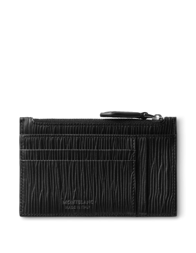 Montblanc Meisterstück 4810 porte-cartes 8cc avec poche zippée noir votre