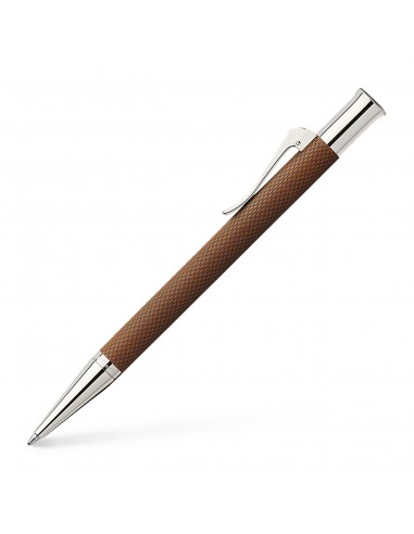 Graf von Faber Castell-Stylo-bille Guilloché, cognac Profitez des Offres !