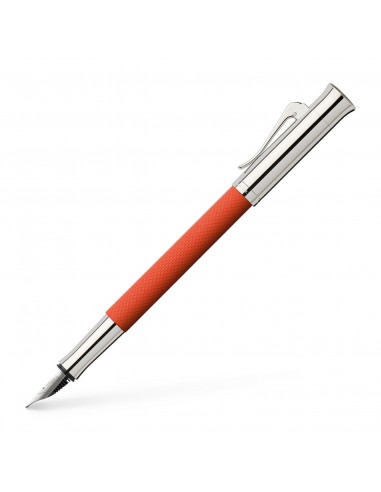 Graf von Faber Castell-Stylo-plume  Guilloché, orange, M Paris Déstockage Promo