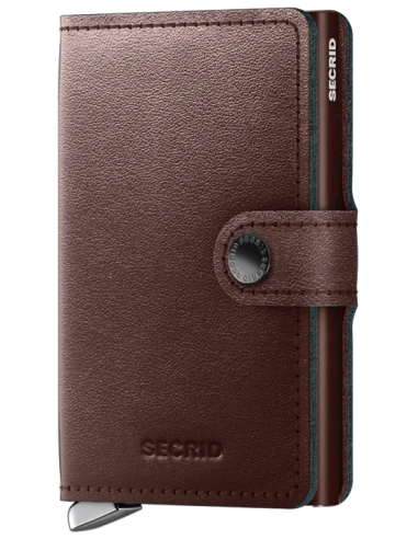 Secrid  Secrid Premium Miniwallet Dusk Dark Bown l'évolution des habitudes 