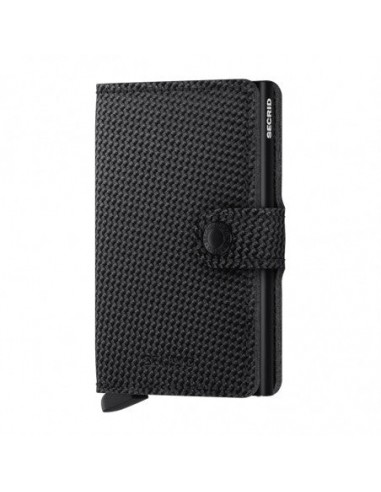 Secrid  SECRID MINIWALLET CARBON BLACK brillant des détails fins