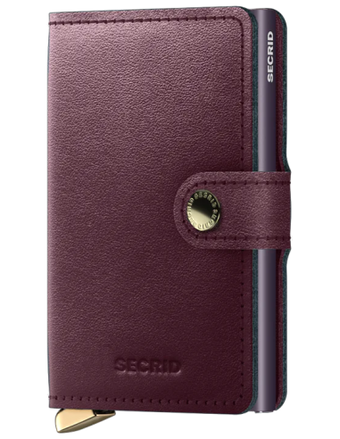 Secrid  Secrid Premium Miniwallet Dusk Bordeaux Faites des économies