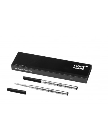 Montblanc 2 recharges de stylo bille (F) Mystery Black chez Cornerstreet bien 