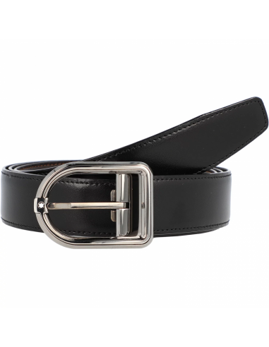 Montblanc  ceinture à boucle noir l'achat 